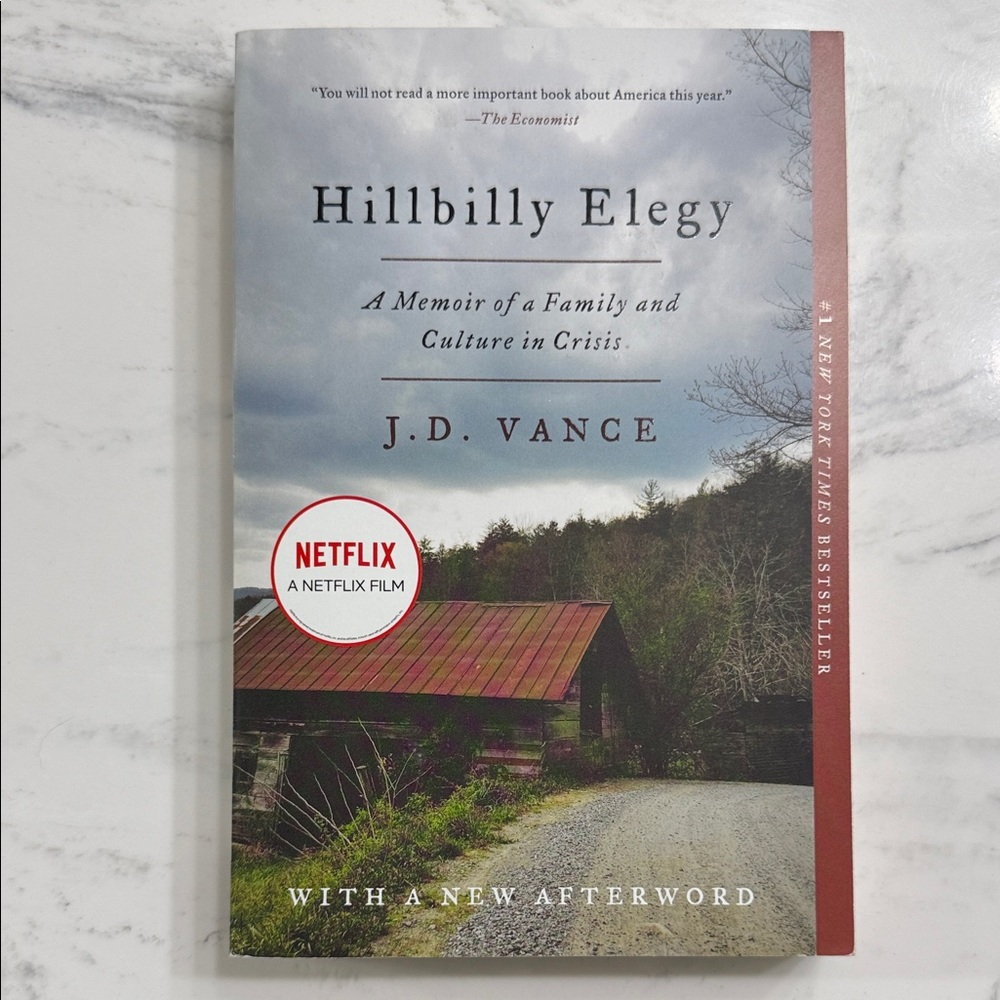 Hillbilly Elegy by J.D. Vance - Paperback
